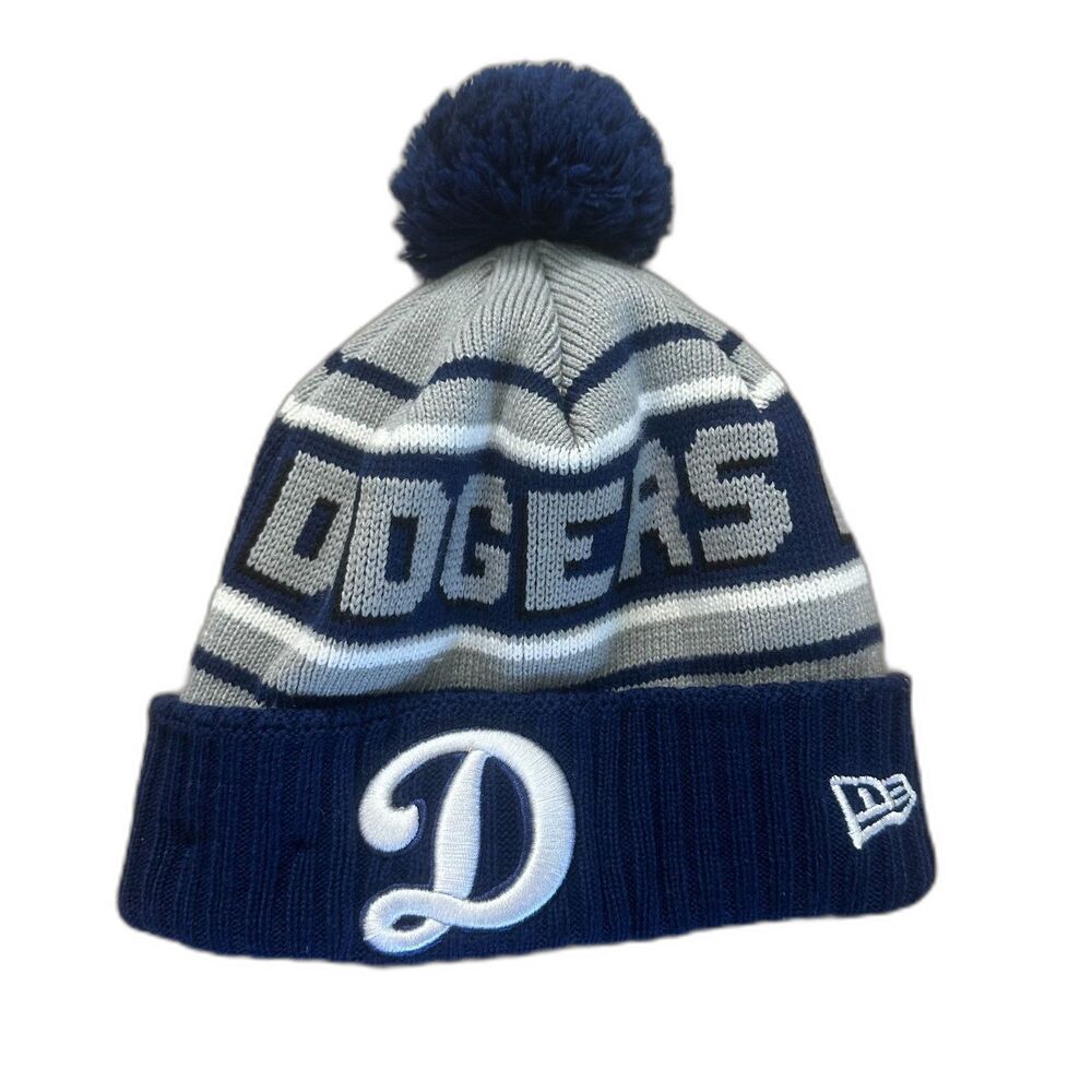 LA Dodgers Los Angeles Doyers New Era Embroidered Beanie Adult